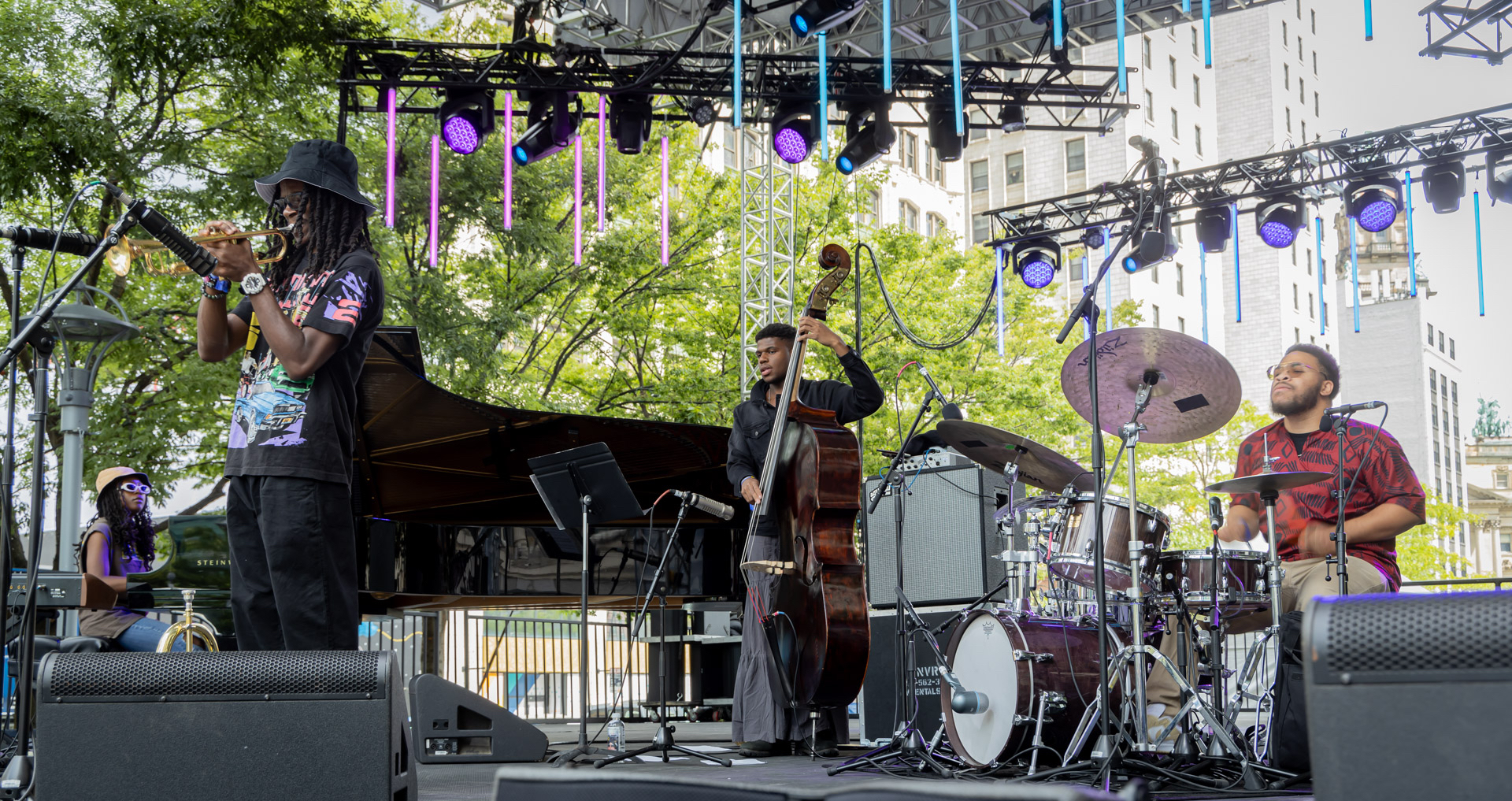 Trunino Lowe Quartet Performance at the 2023 Detroit Jazz Festival